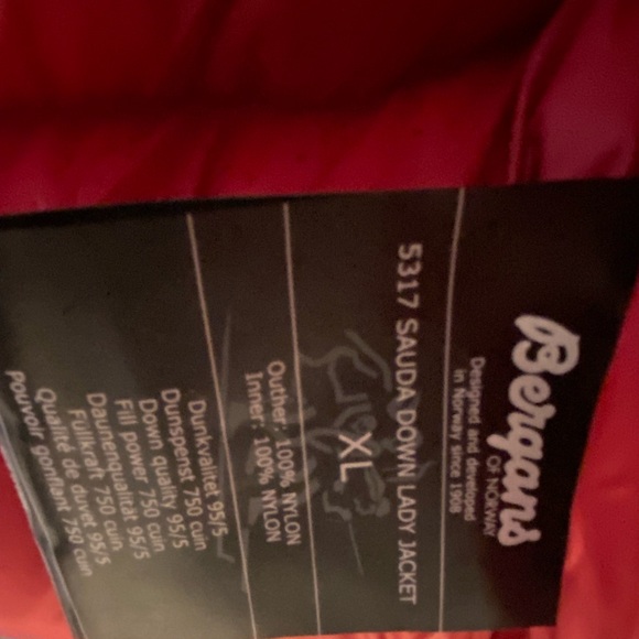 Brand new Bergans of Norway 
5317 Sauda Down hooded lady jacket - Picture 6 of 7
